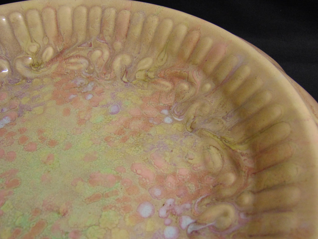 Art Deco Ceramic Footed Fruit Bowl