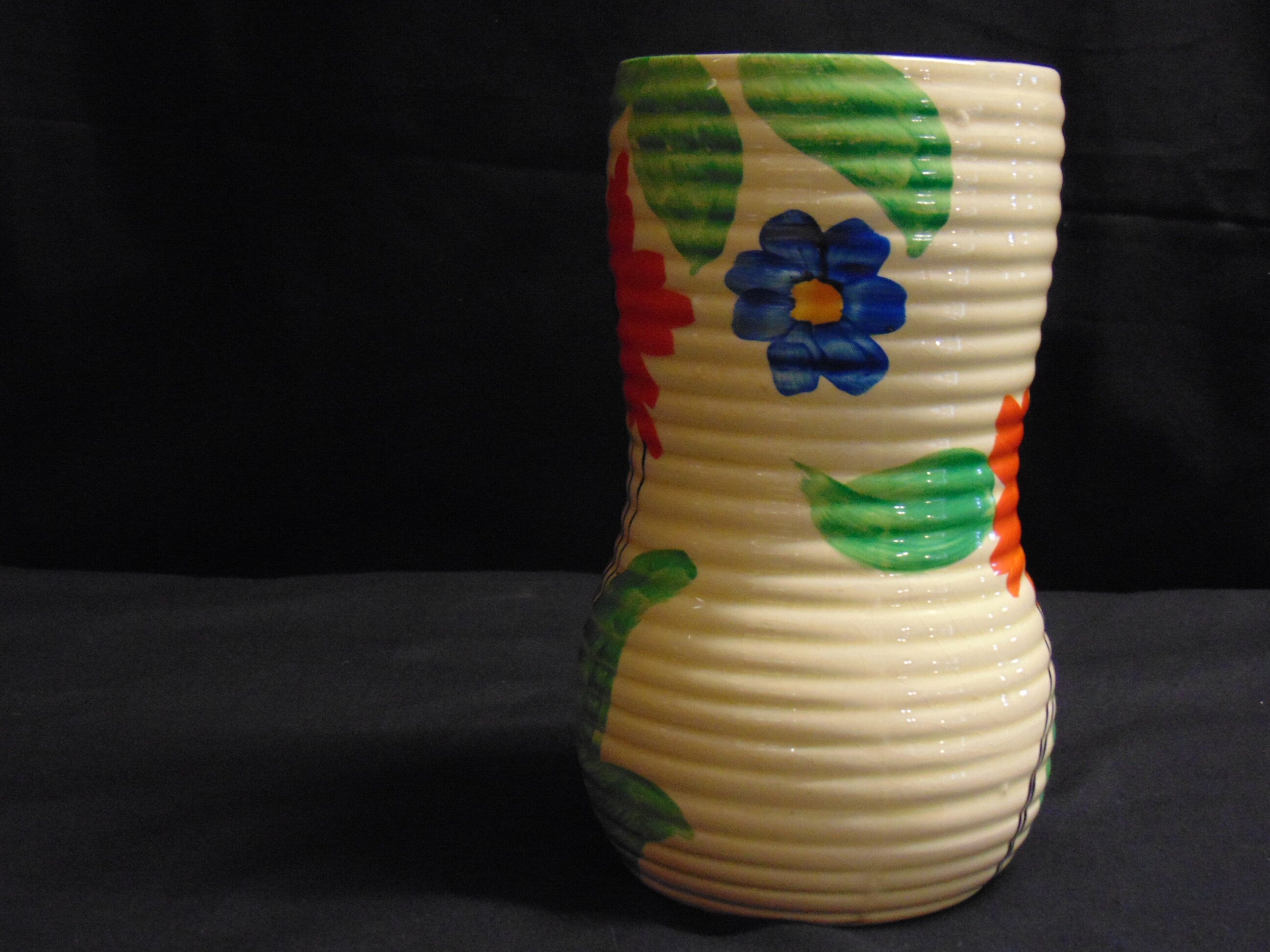 Art Deco Wade Heath Hand Painted Vase