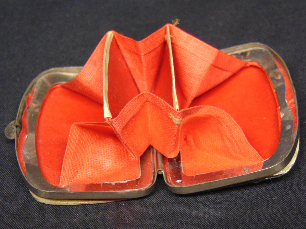 Edwardian Souvenir Coin Purse for Rhyl