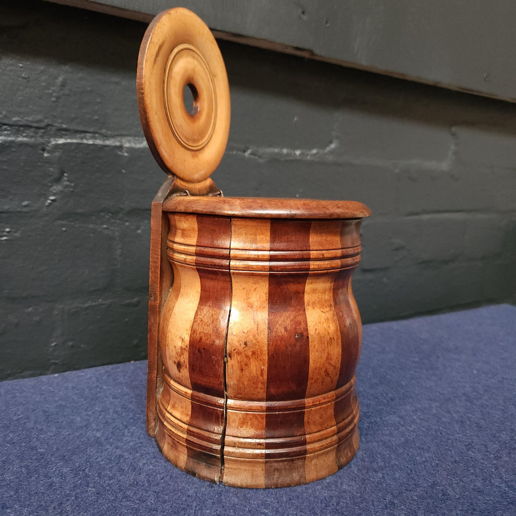 19th century Scottish Treen Salt Box