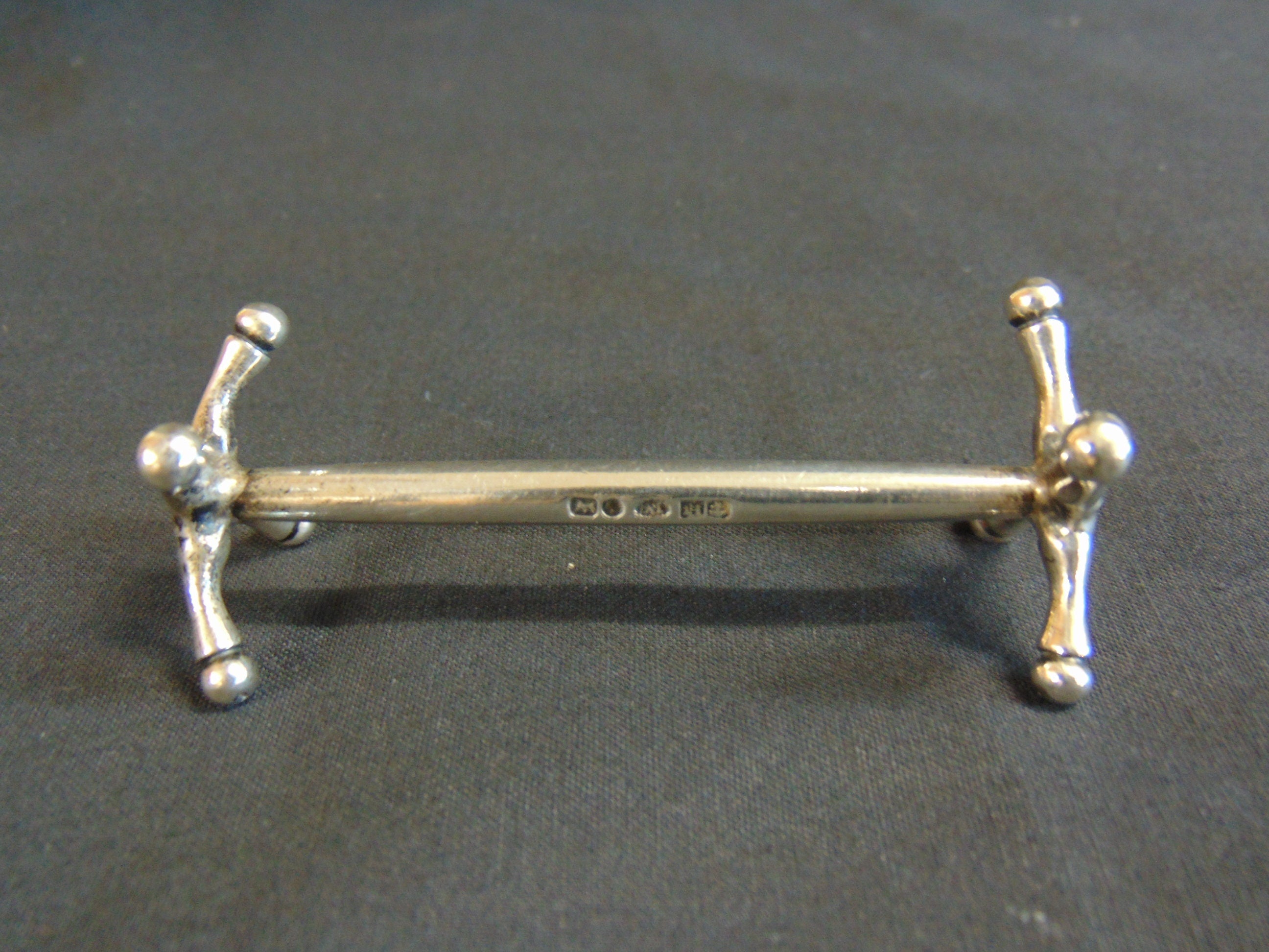 Hallmarked Silver Knife Rest, Birmingham 1844