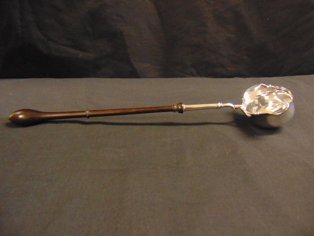 Georgian Silver Hallmarked Double Spouted Toddy Ladle