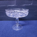 Early 20thC Bavarian Cut Crystal Comport/Tazza