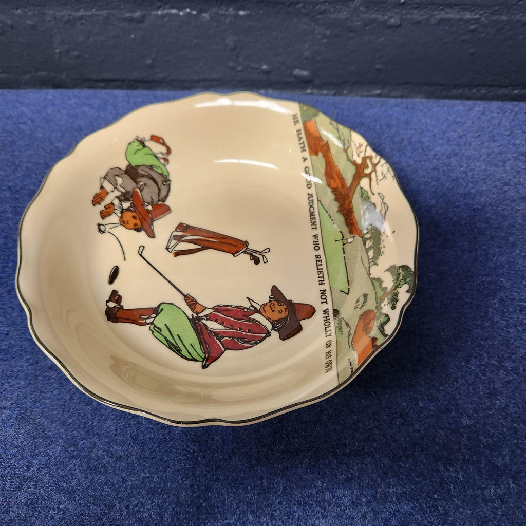Royal Doulton Series Ware Bowl - Rules of Golf