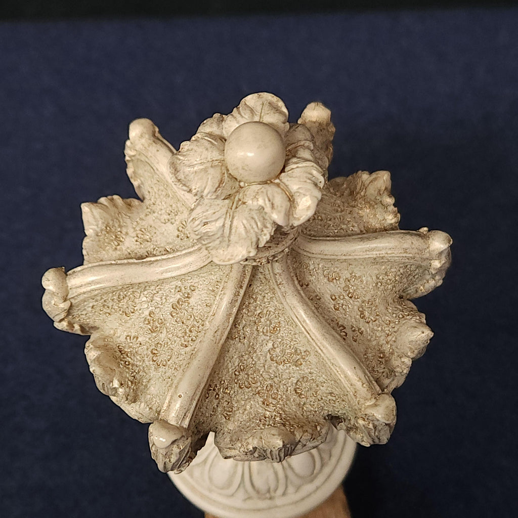 Pair of Crown Finials or Curtail Tie Backs