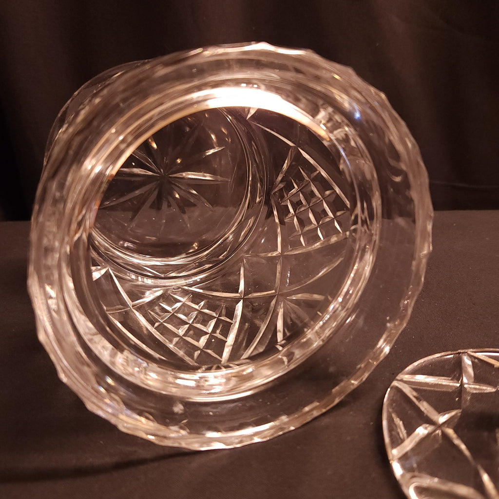Cut Glass Ice Bucket