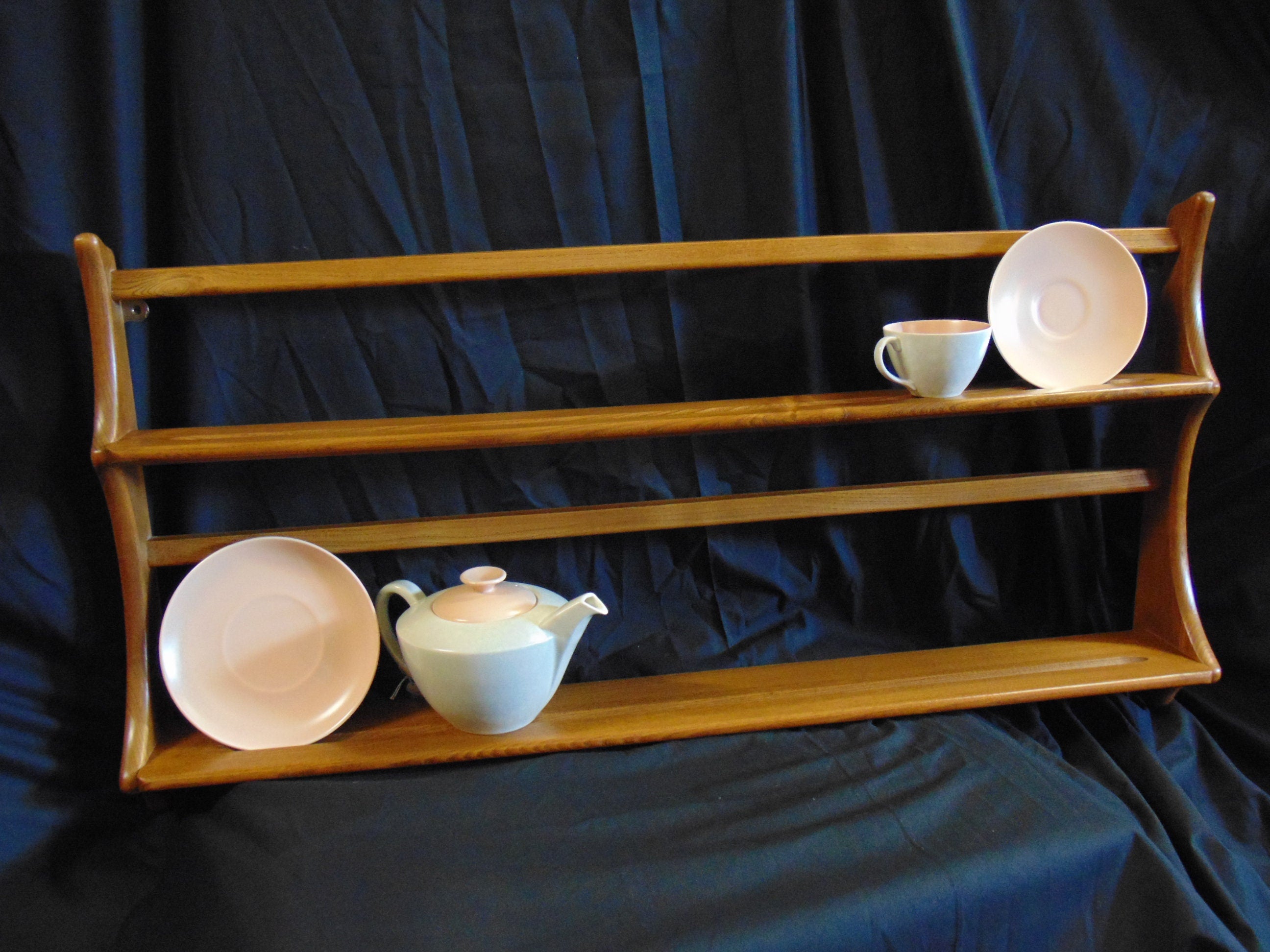 Ercol Golden Dawn 2 Tier  Plate Rack