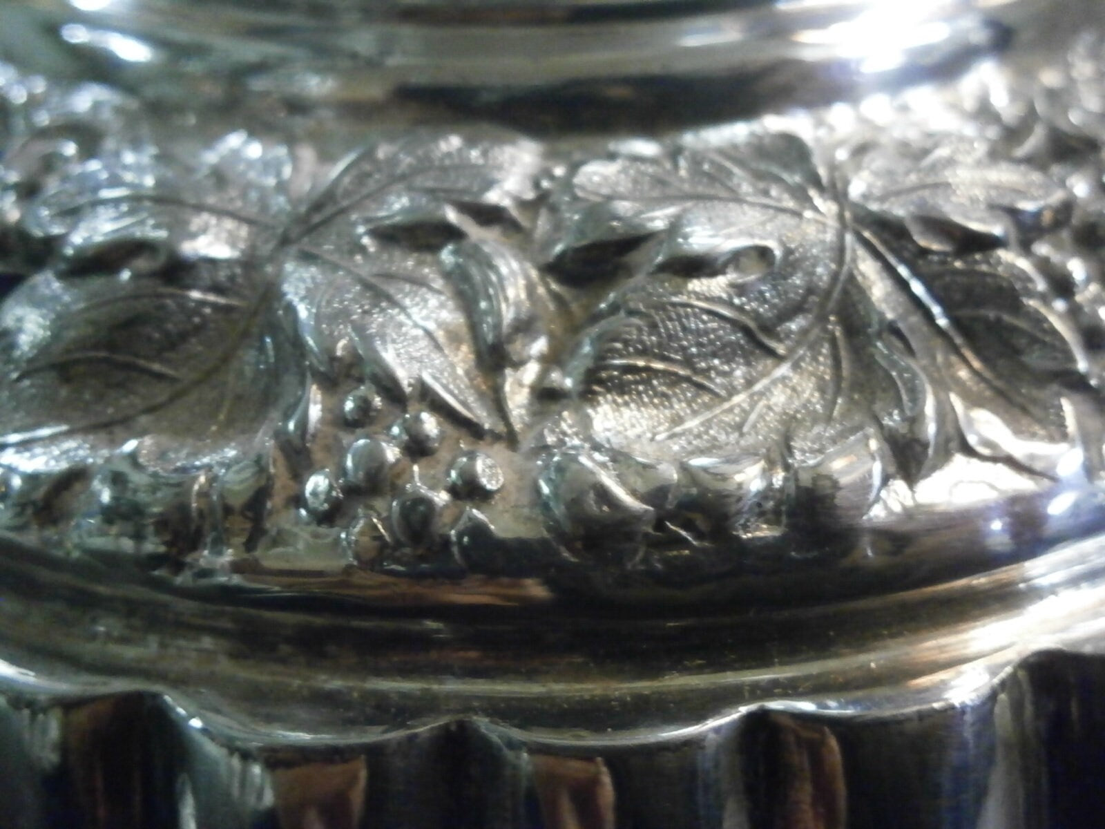 Silverplate Lidded Claret Jug By Dixon C1879-1935