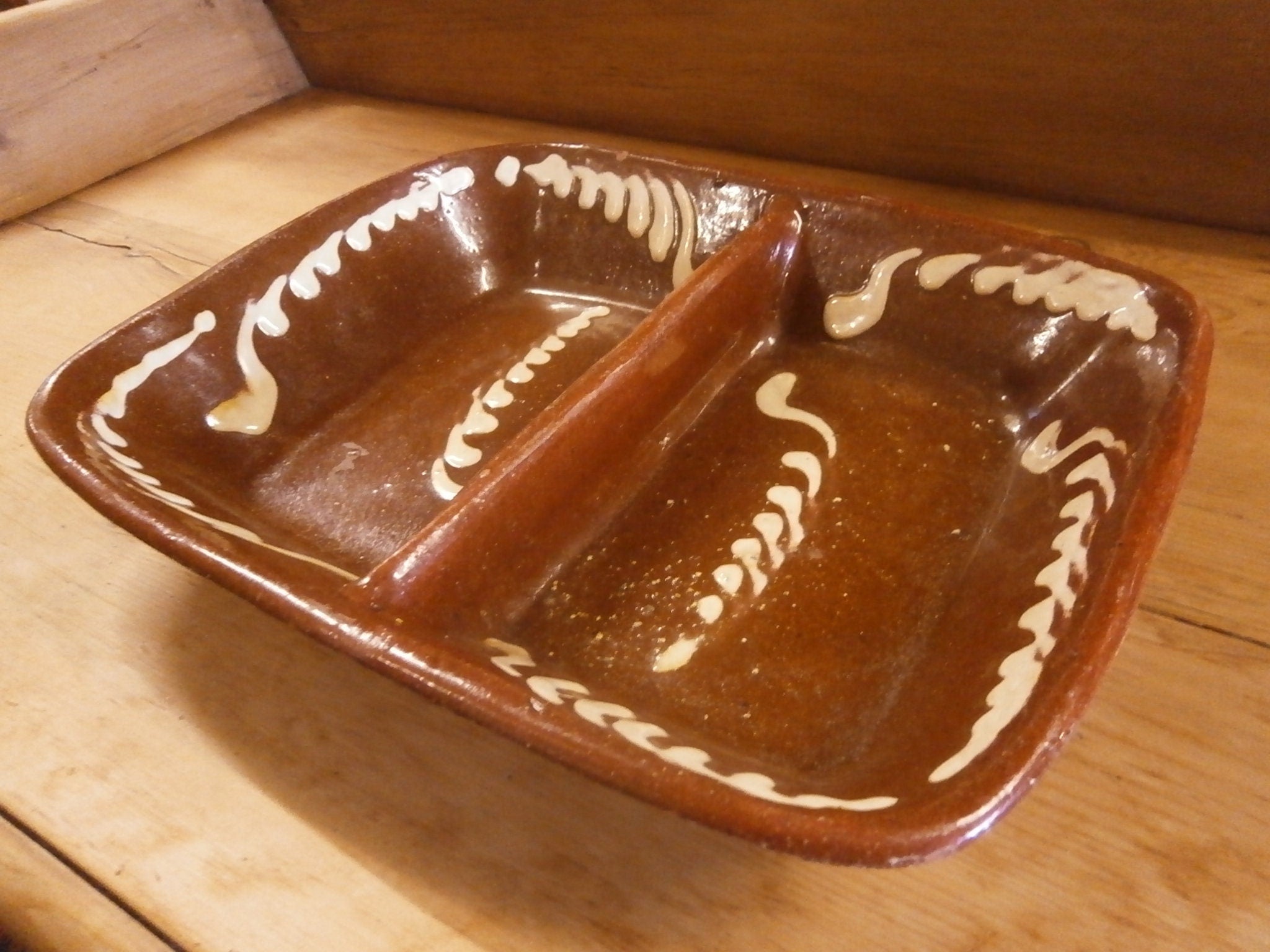 Early 19th Century Slipware Serving Dish