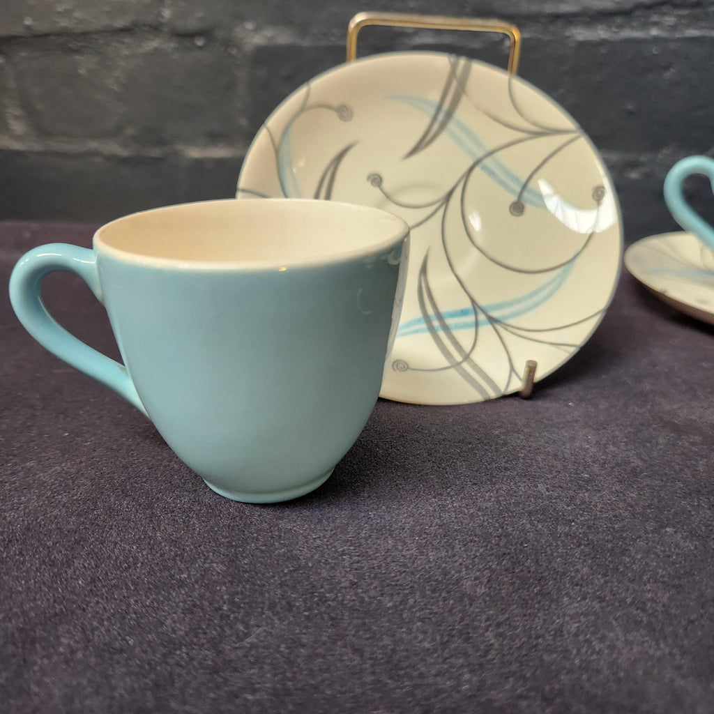 J & G Meakin Coffee Set - Lugano Pattern