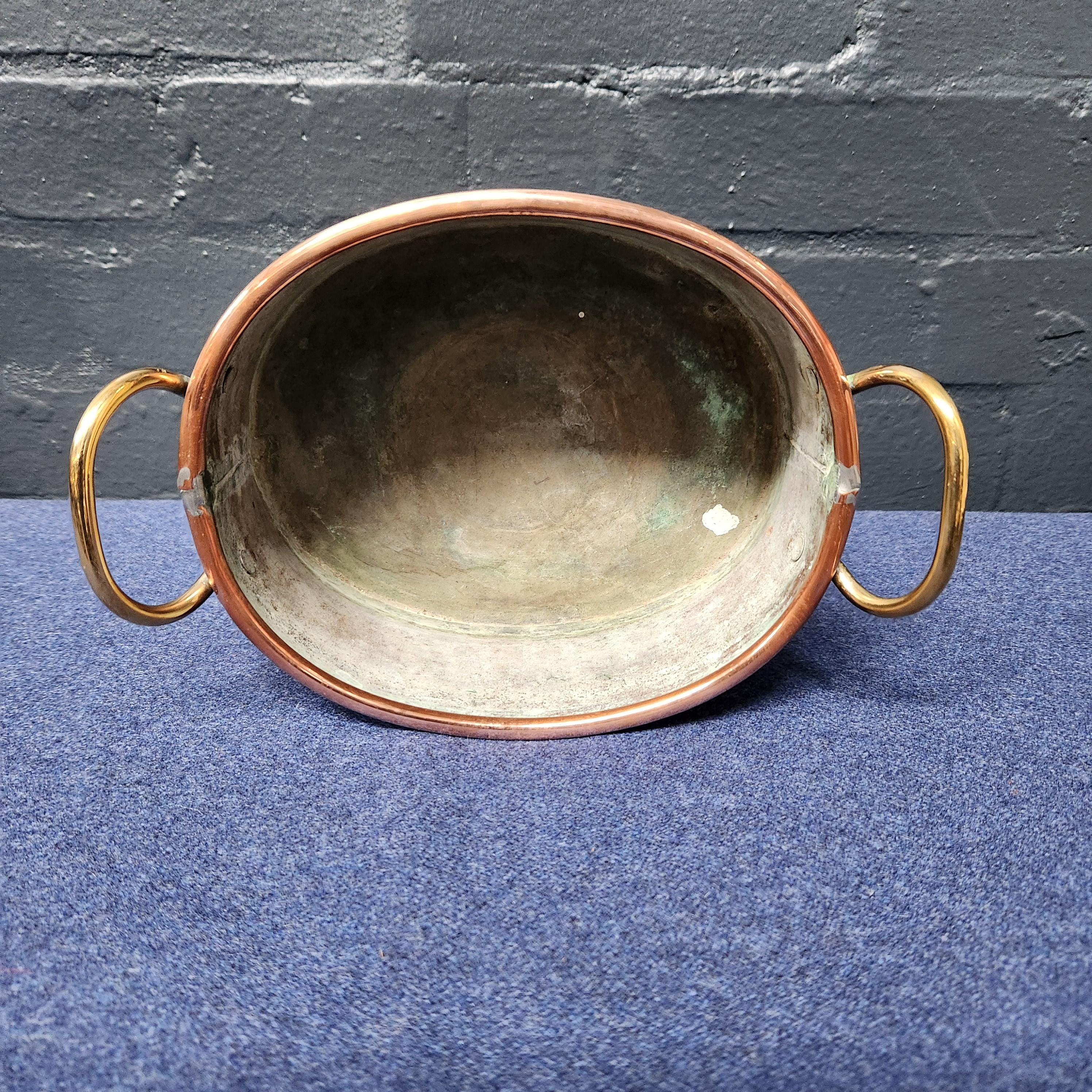Twin Handled Copper Pan