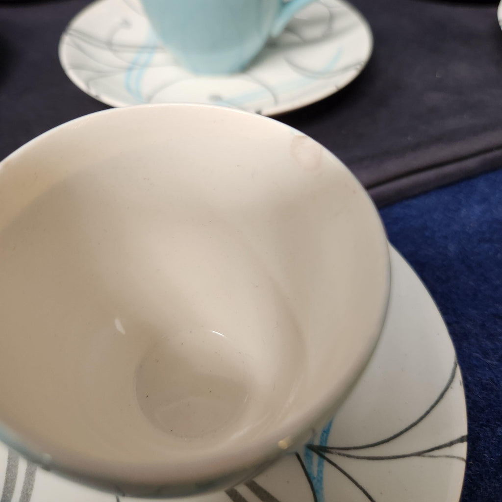 J & G Meakin Coffee Set - Lugano Pattern