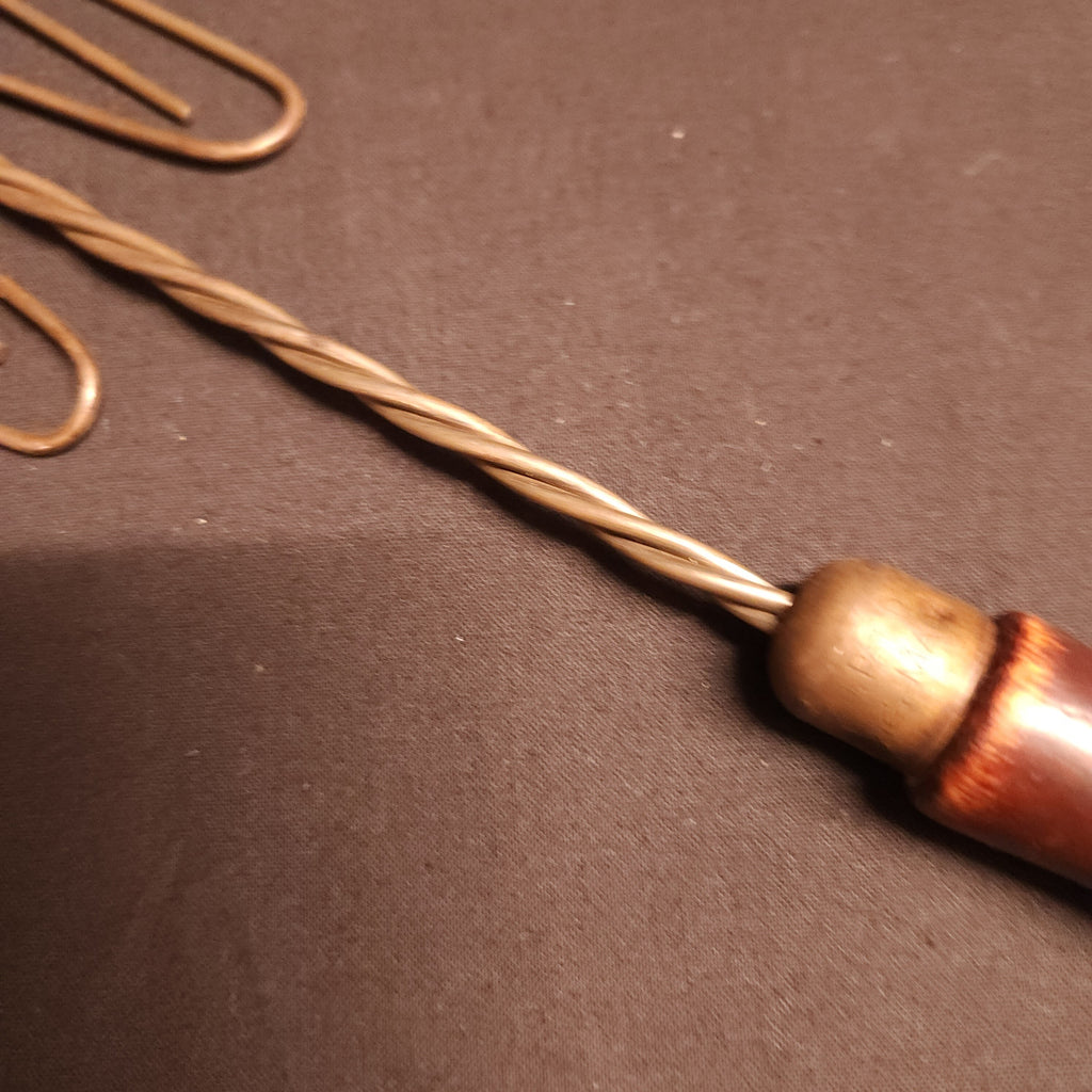 Vintage Kitchenalia - Made in USA Wooden Handled Egg Beater