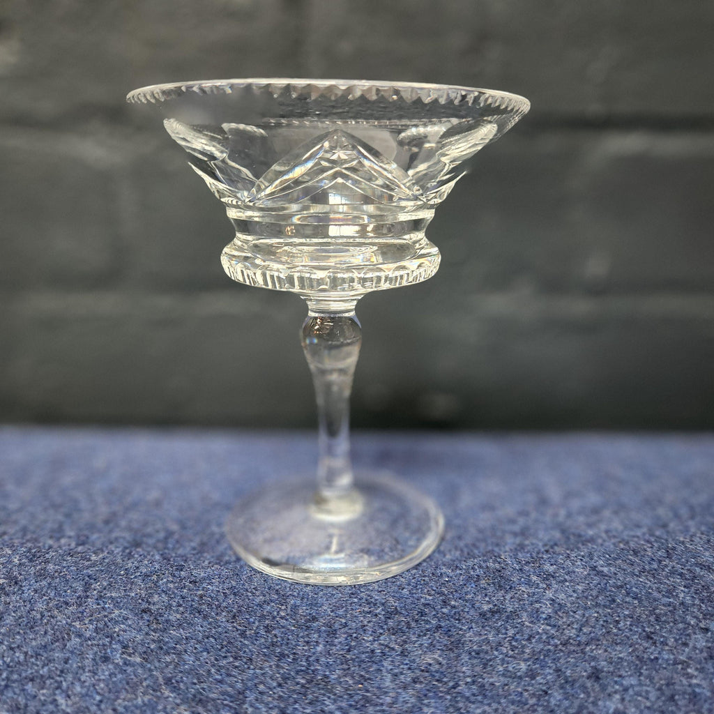 Cut Crystal Champagne Coupe