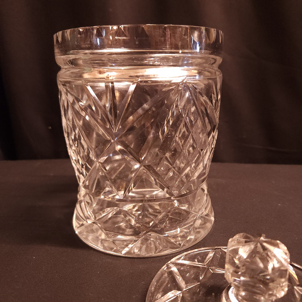 Cut Glass Ice Bucket