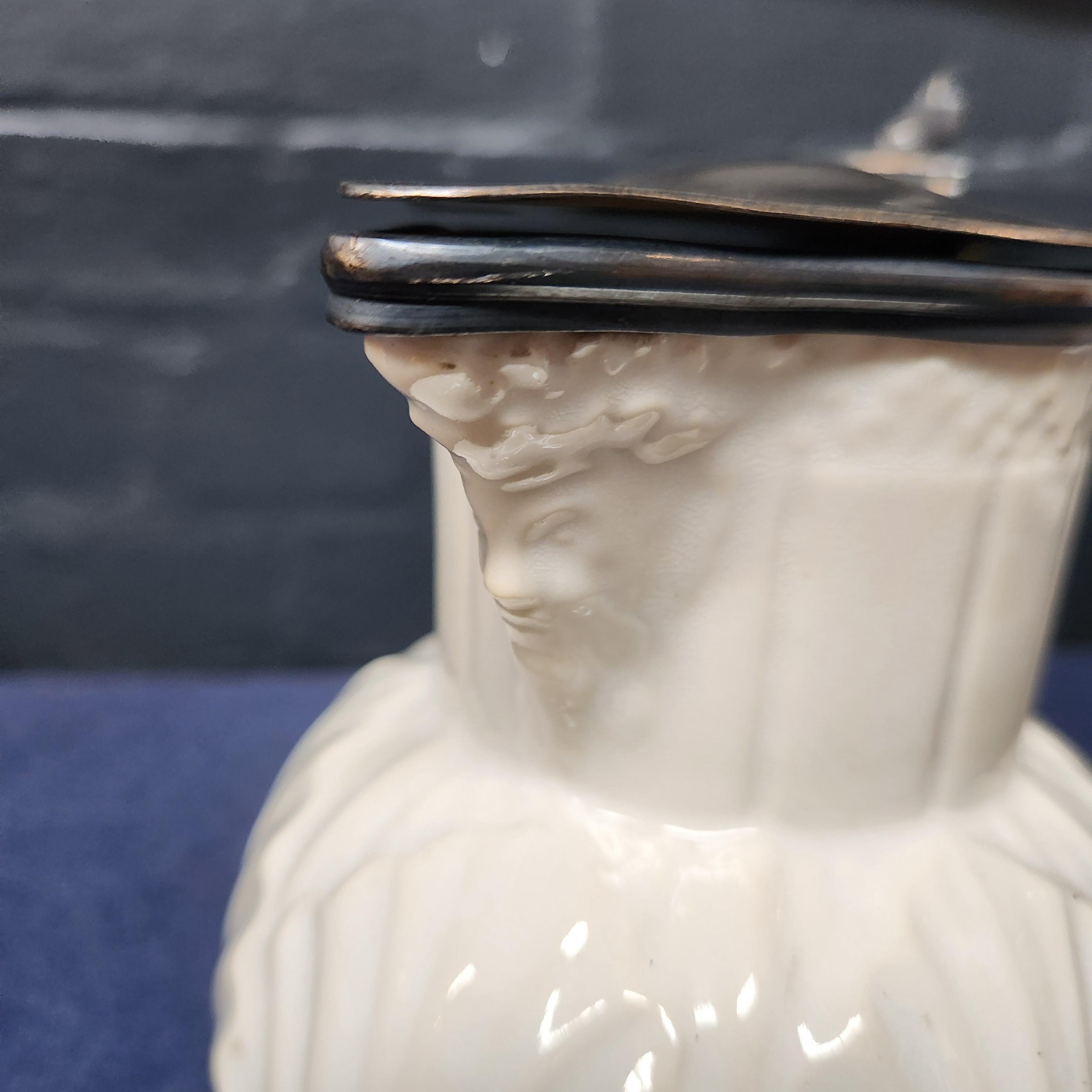 Coalport Mask Head Lidded Pitcher/Jug