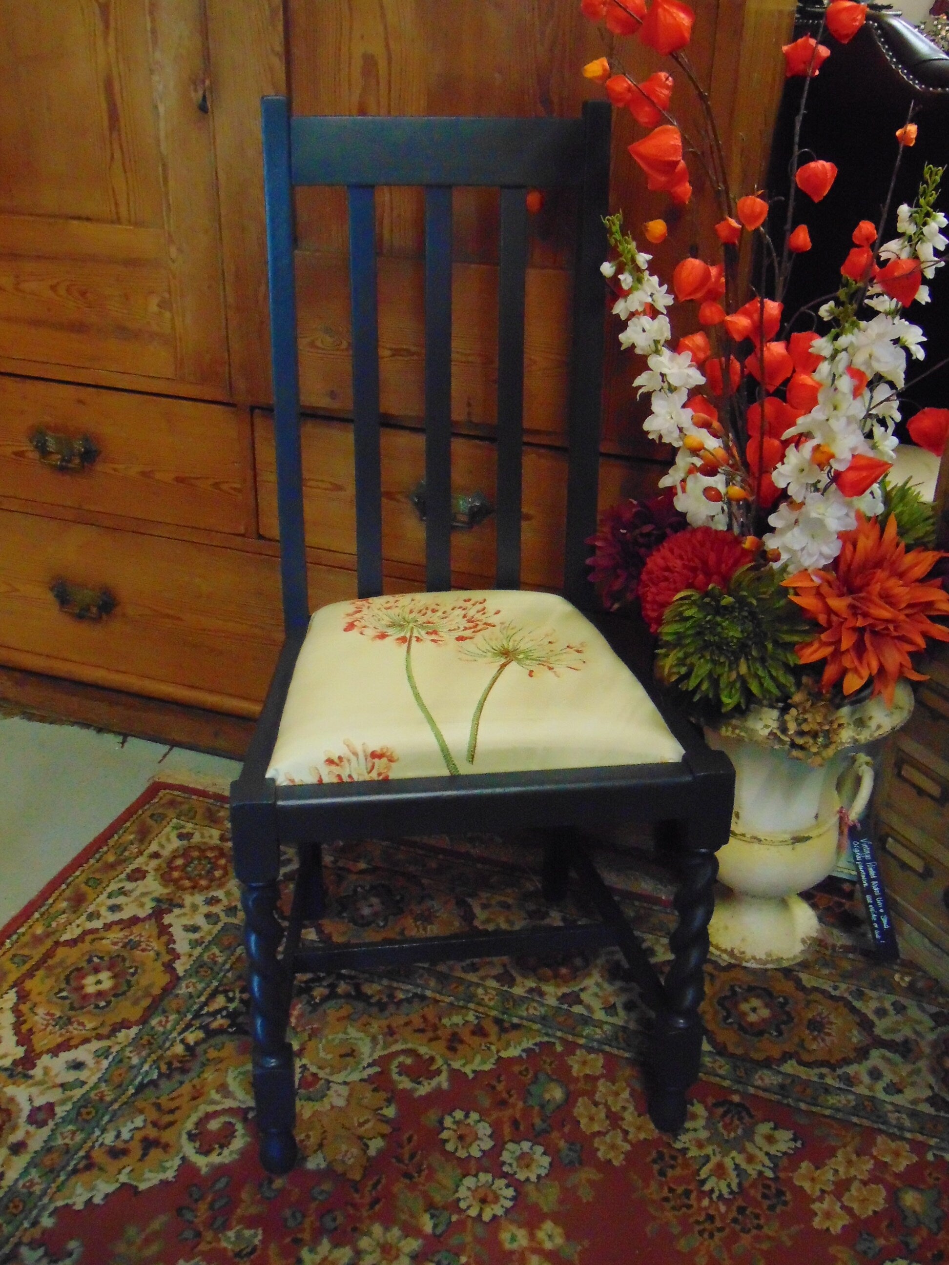Edwardian Barley Twist Chair