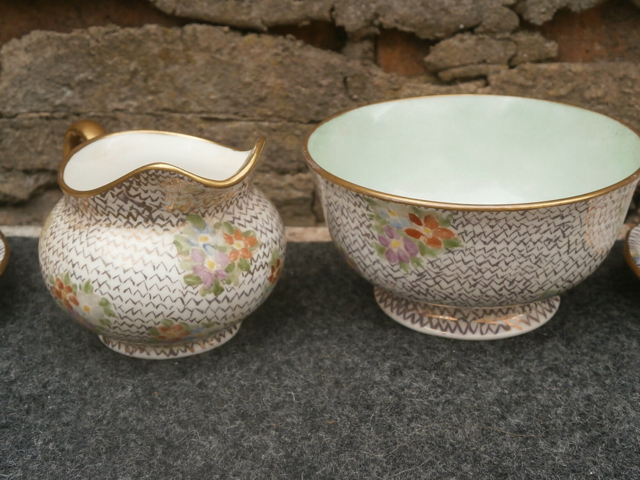 Aynsley Hand Painted Coffee Set