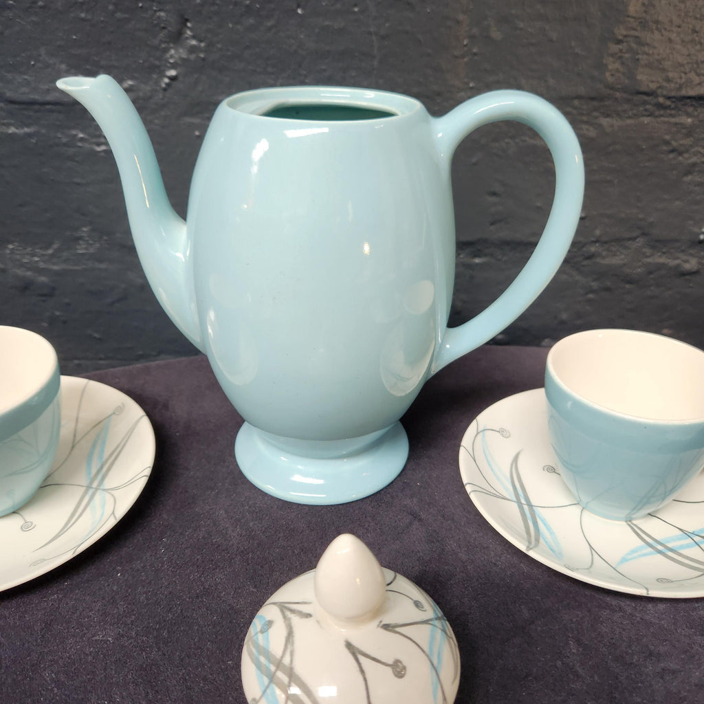 J & G Meakin Coffee Set - Lugano Pattern
