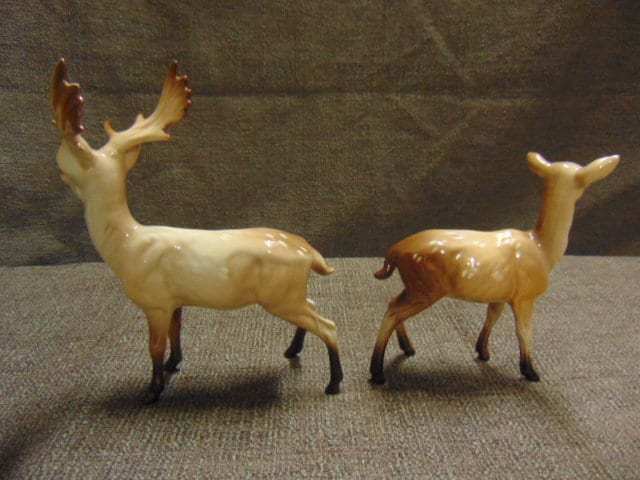 Beswick Stag and Doe
