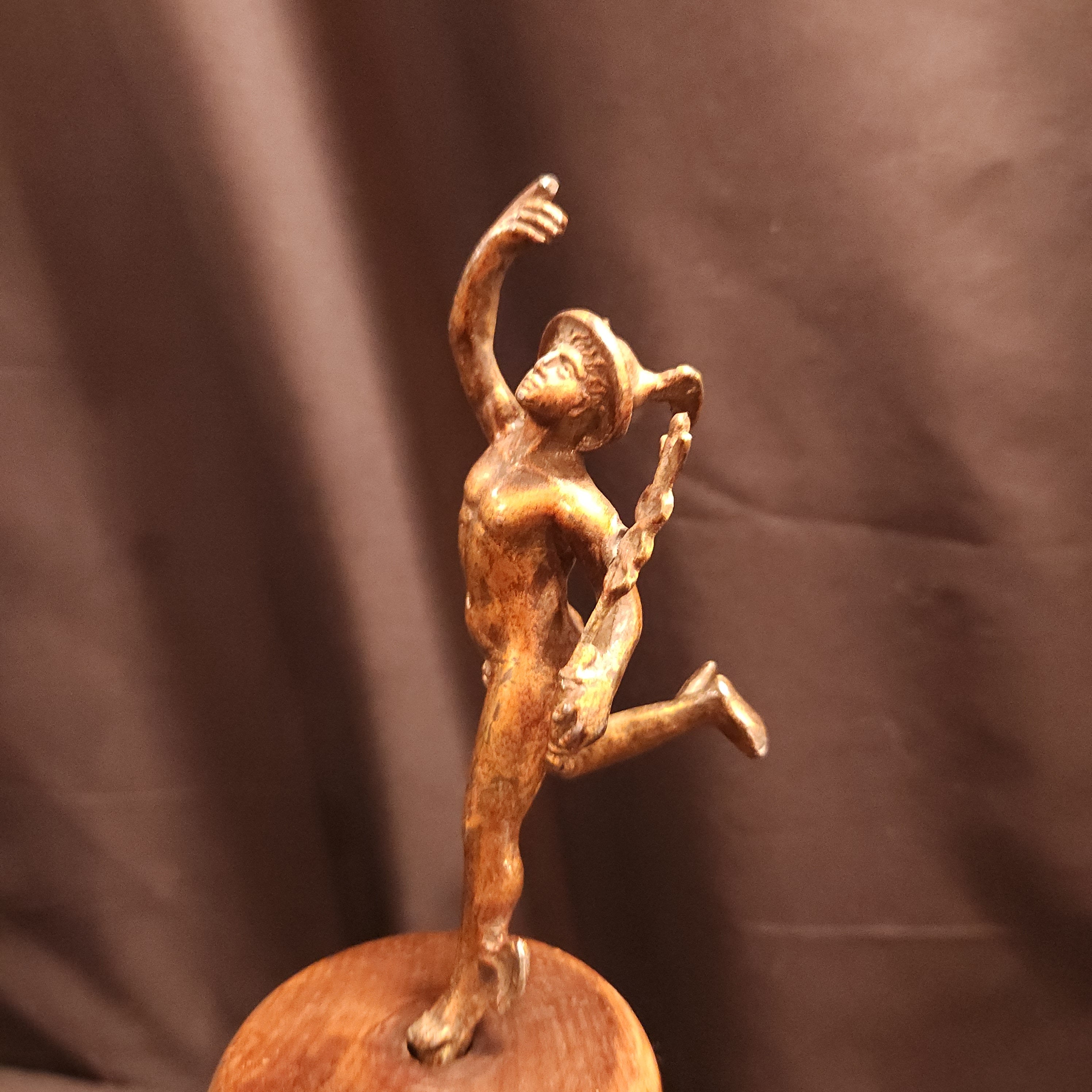 Early 20thC Bronze Hermes Car Mascot