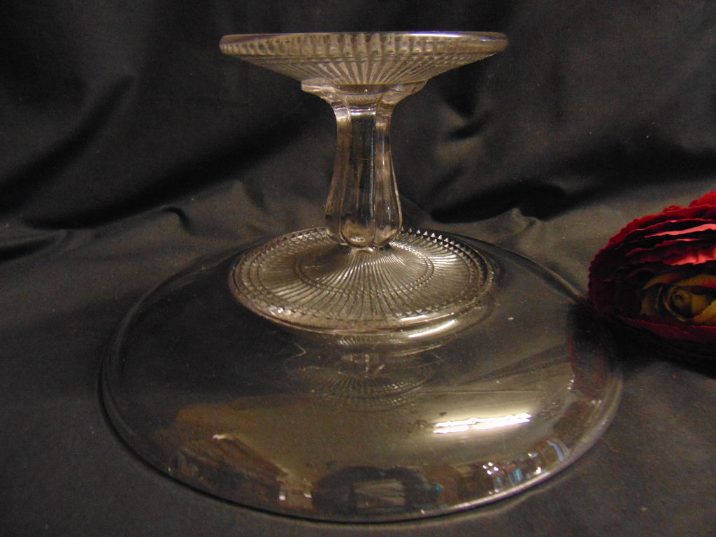 Edwardian Pressed Glass Comport