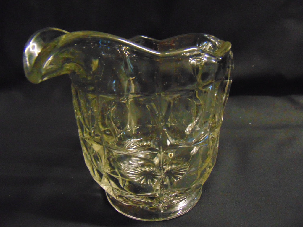 Pressed Glass Lemonade Jug