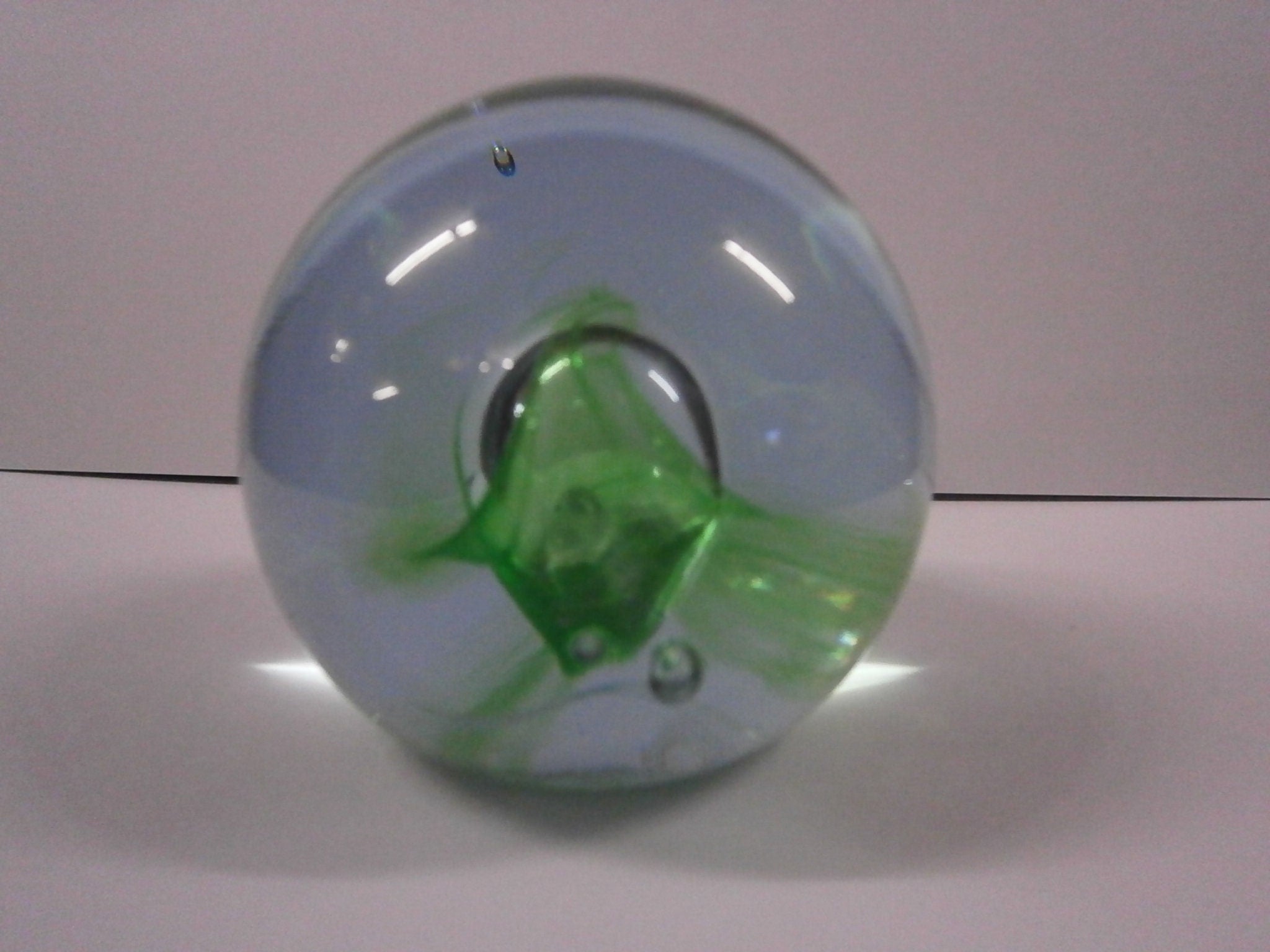 Caithness Moon Crystal Paperweight