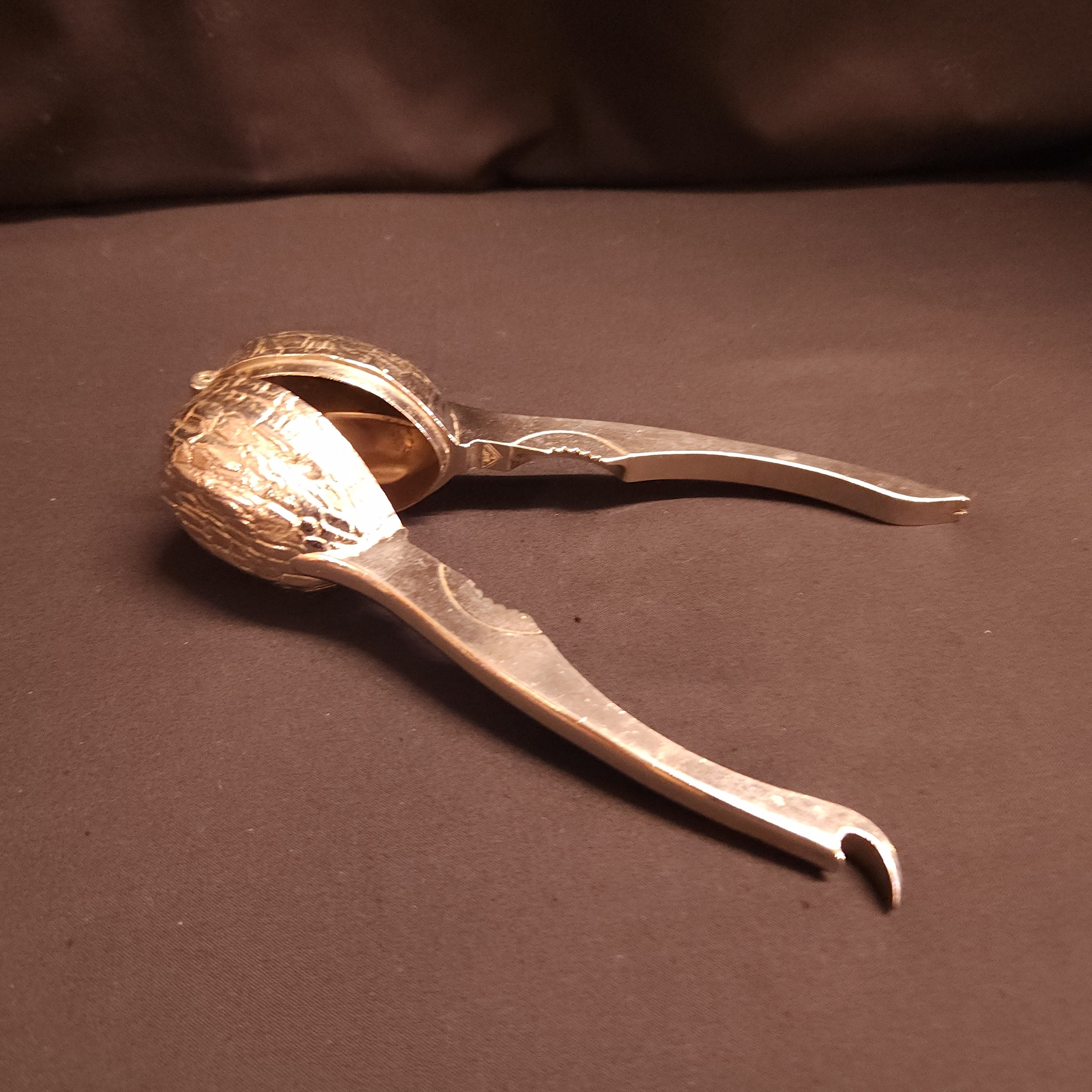 Walnut Shaped Nutcracker, Made in West Germany, Circa 1960