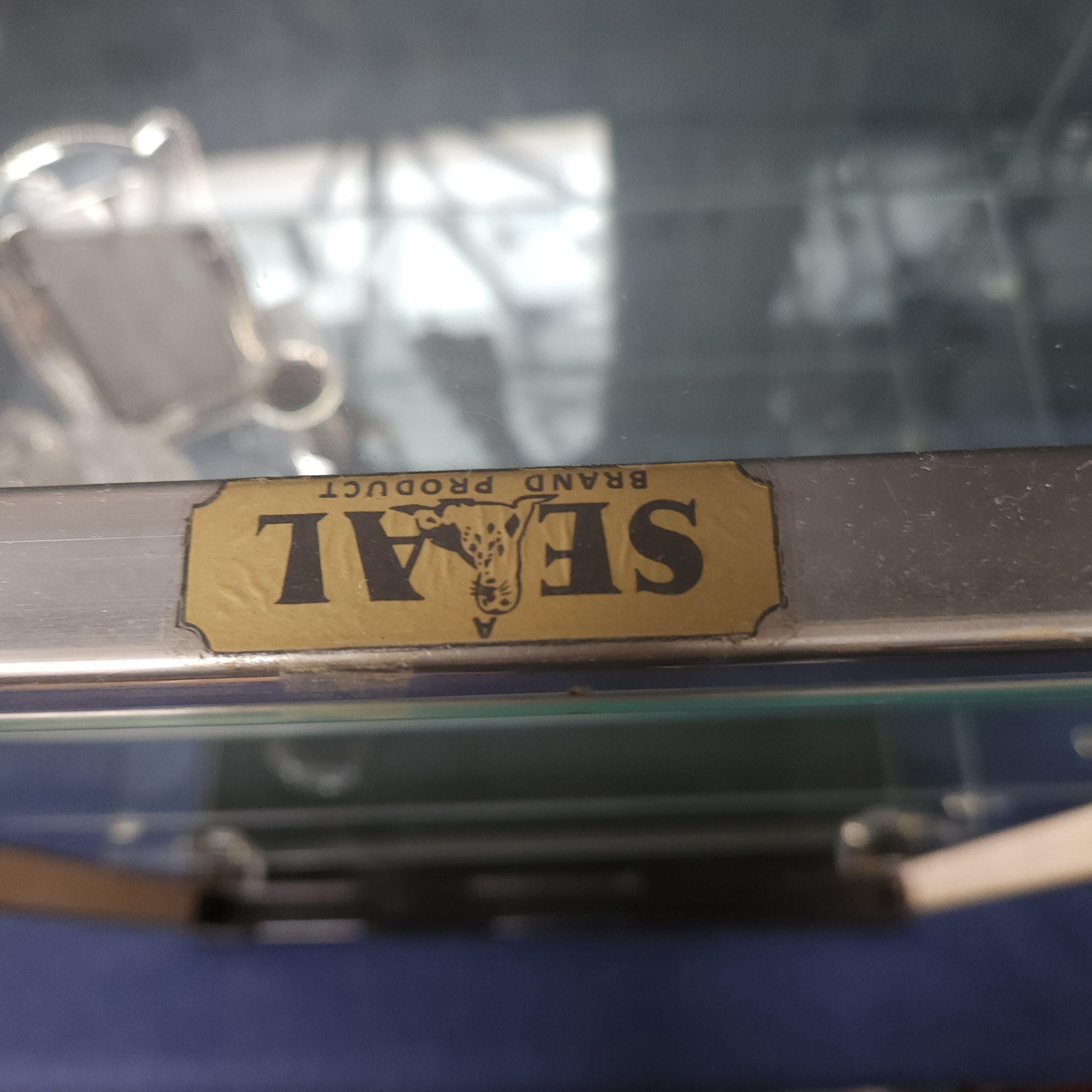 Mid 20thC Seal Brand Retail Counter Top Display Cabinet