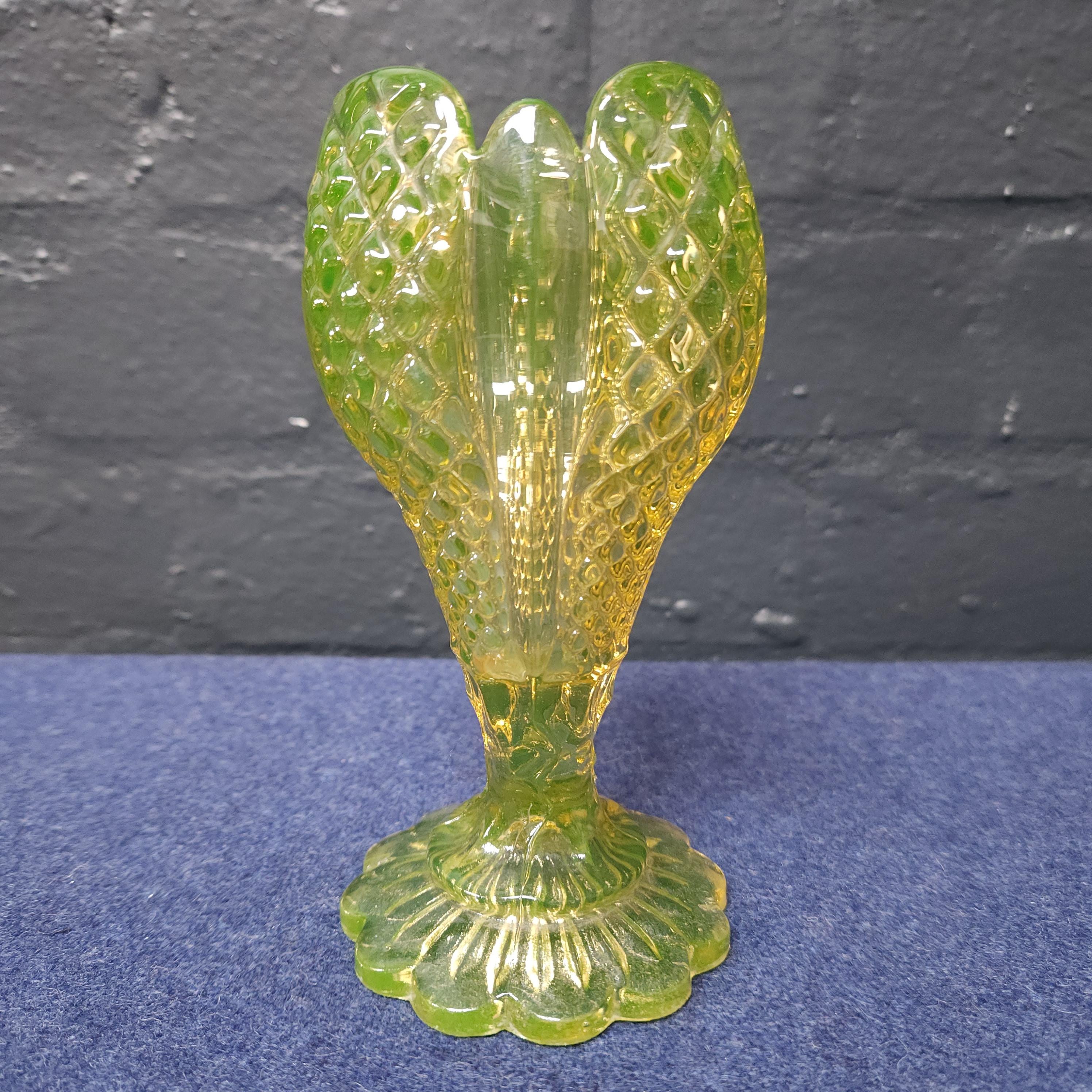 Uranium Glass Vase