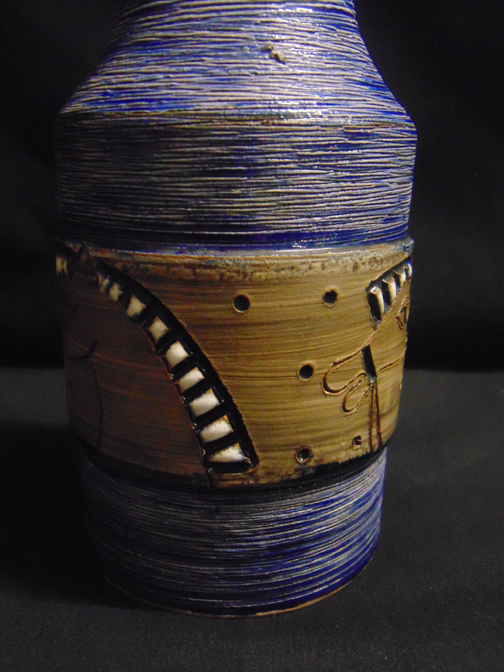 Mid Century retro Italian Ceramic Vase