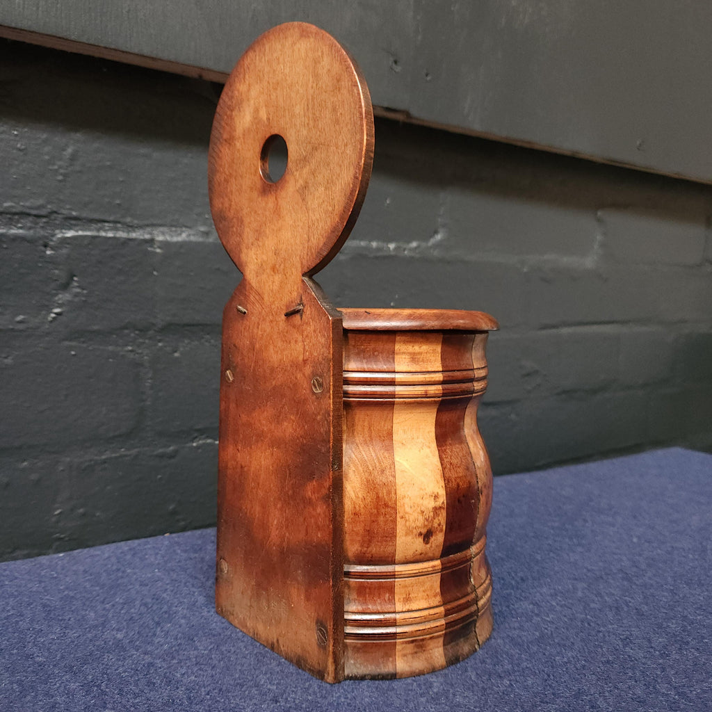 19th century Scottish Treen Salt Box