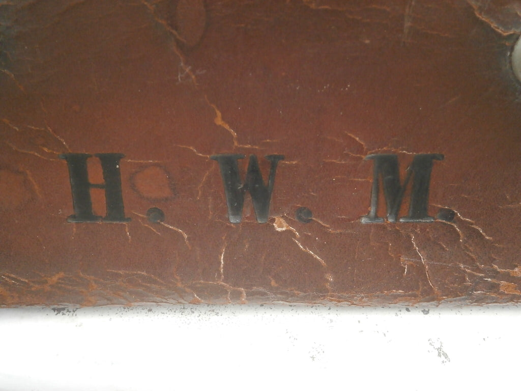 Vintage Leather Suitcase