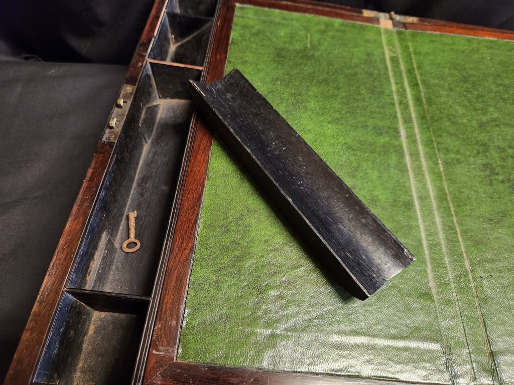RESERVED **** Victorian Rosewood, Mother of Pearl Inlaid, Writing Slope