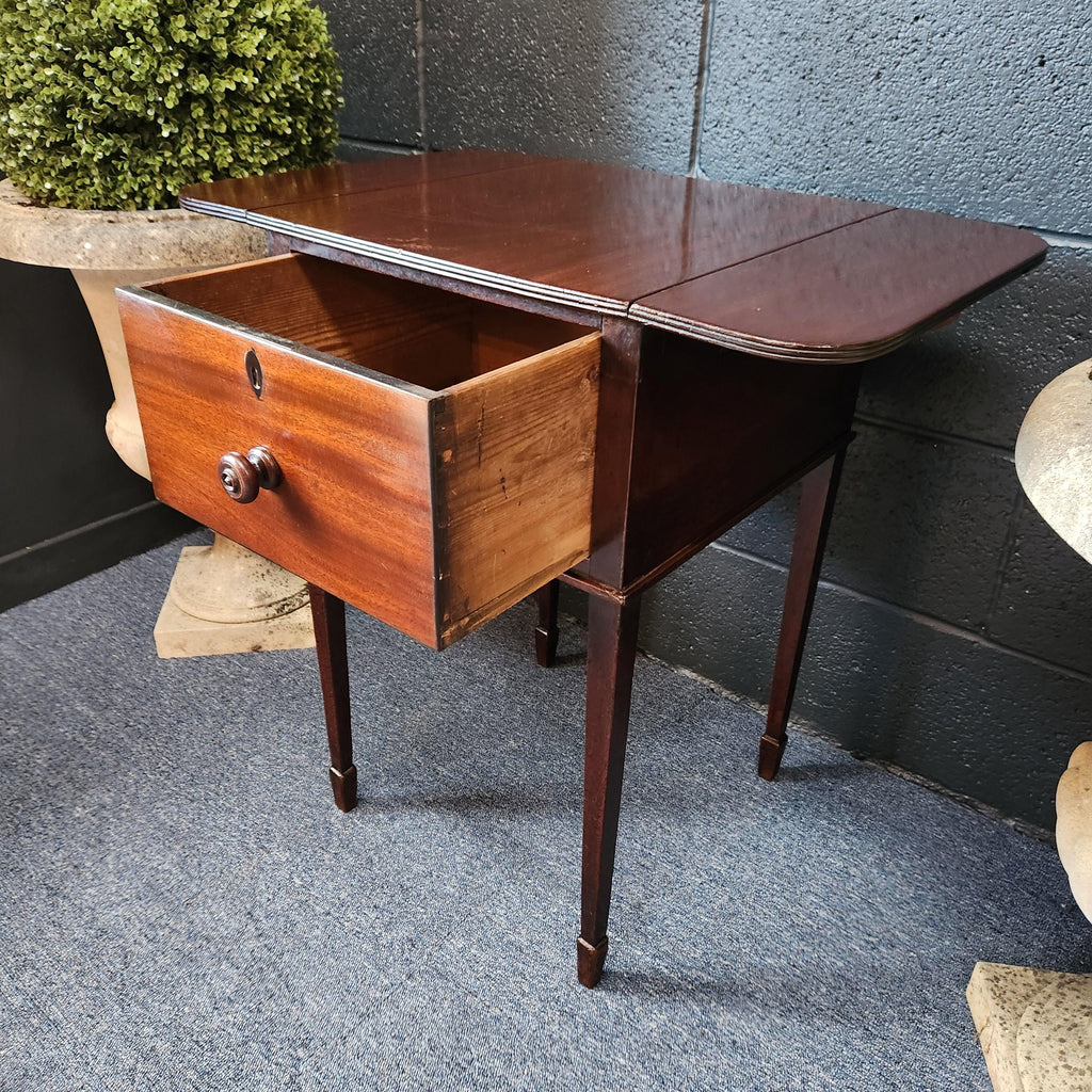 19th Century Mahogany Work Table