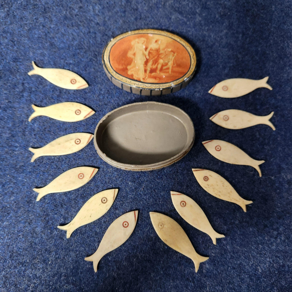 French/Anglo POW Bone Gaming Counters Circa late 18th/Early 19th C