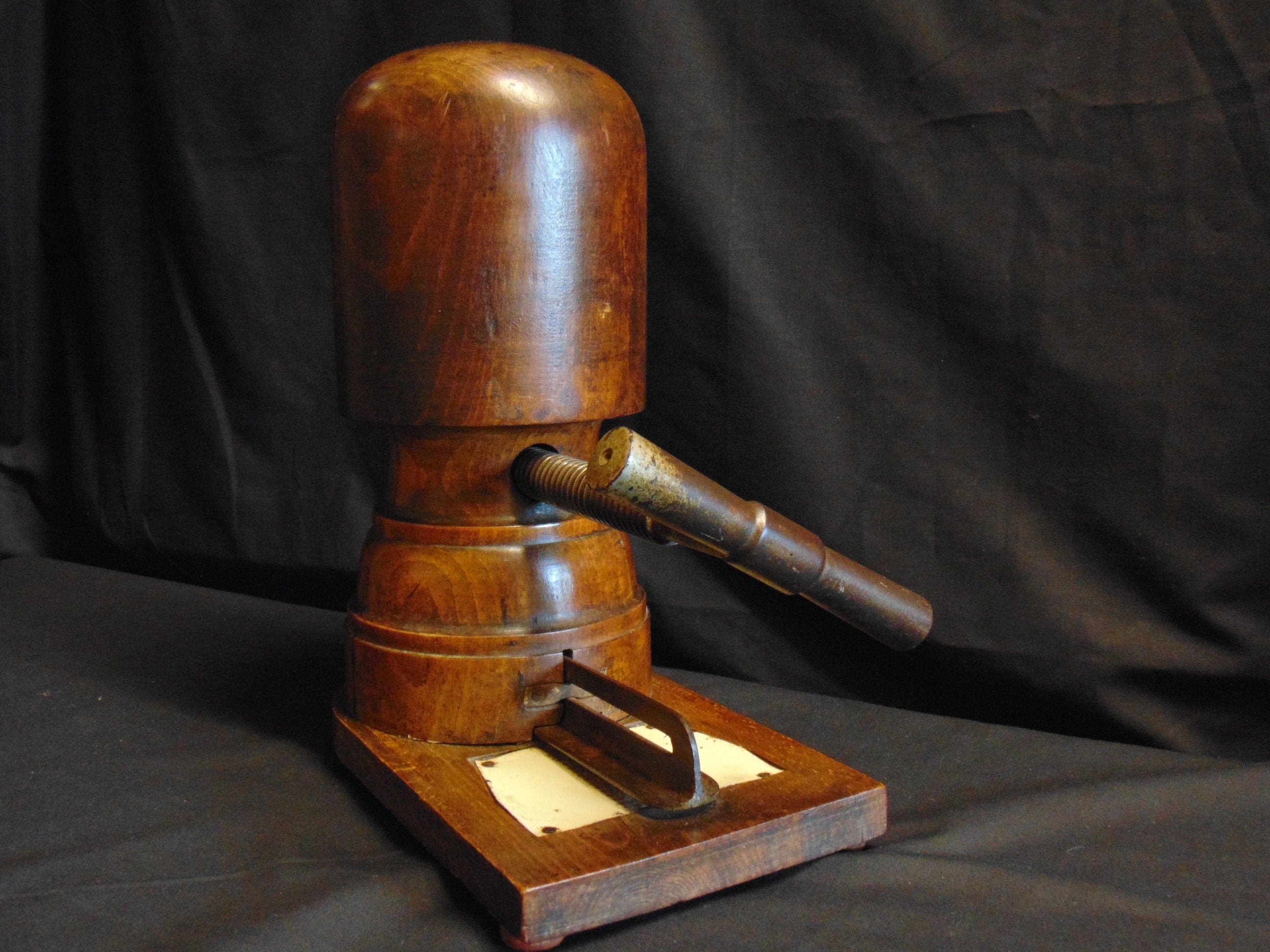 Early 20thC Wooden Hat Stretcher, French, Antique