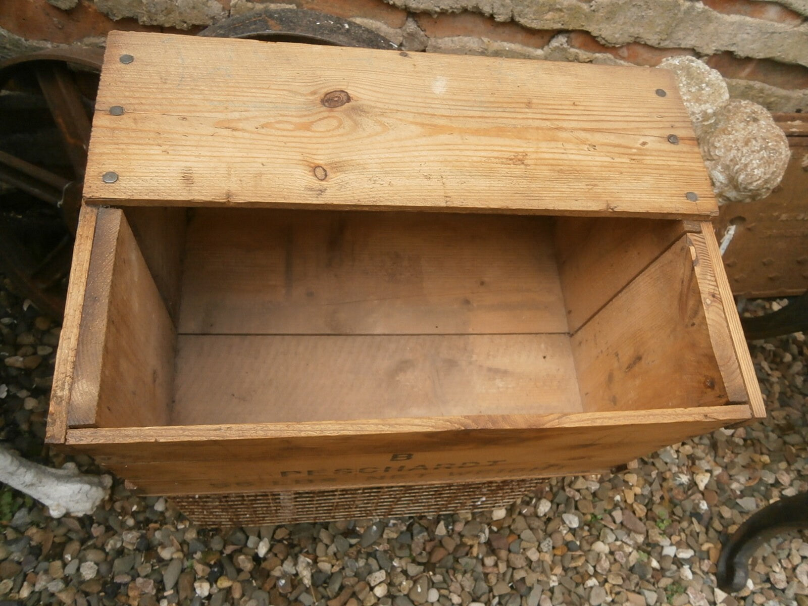 Vintage Wooden Crate -- Vintage