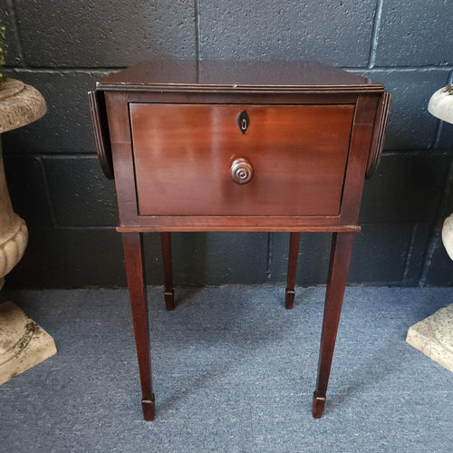 19th Century Mahogany Work Table