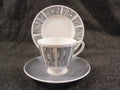 Tuscan "Manhattan" Pattern Trio - Cup, Saucer and Teaplate