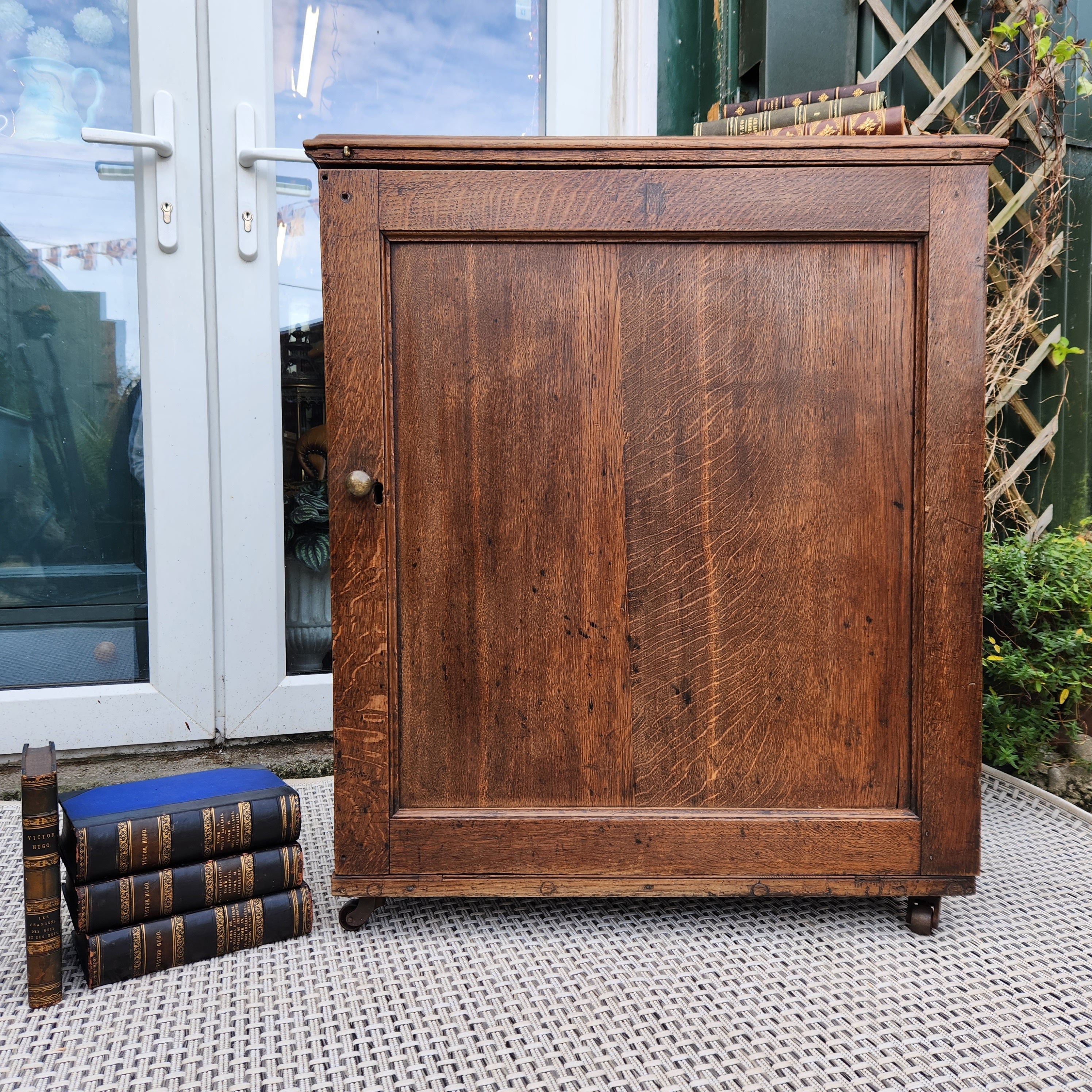 Early 19thC Estate Cupboard, Upcycled.