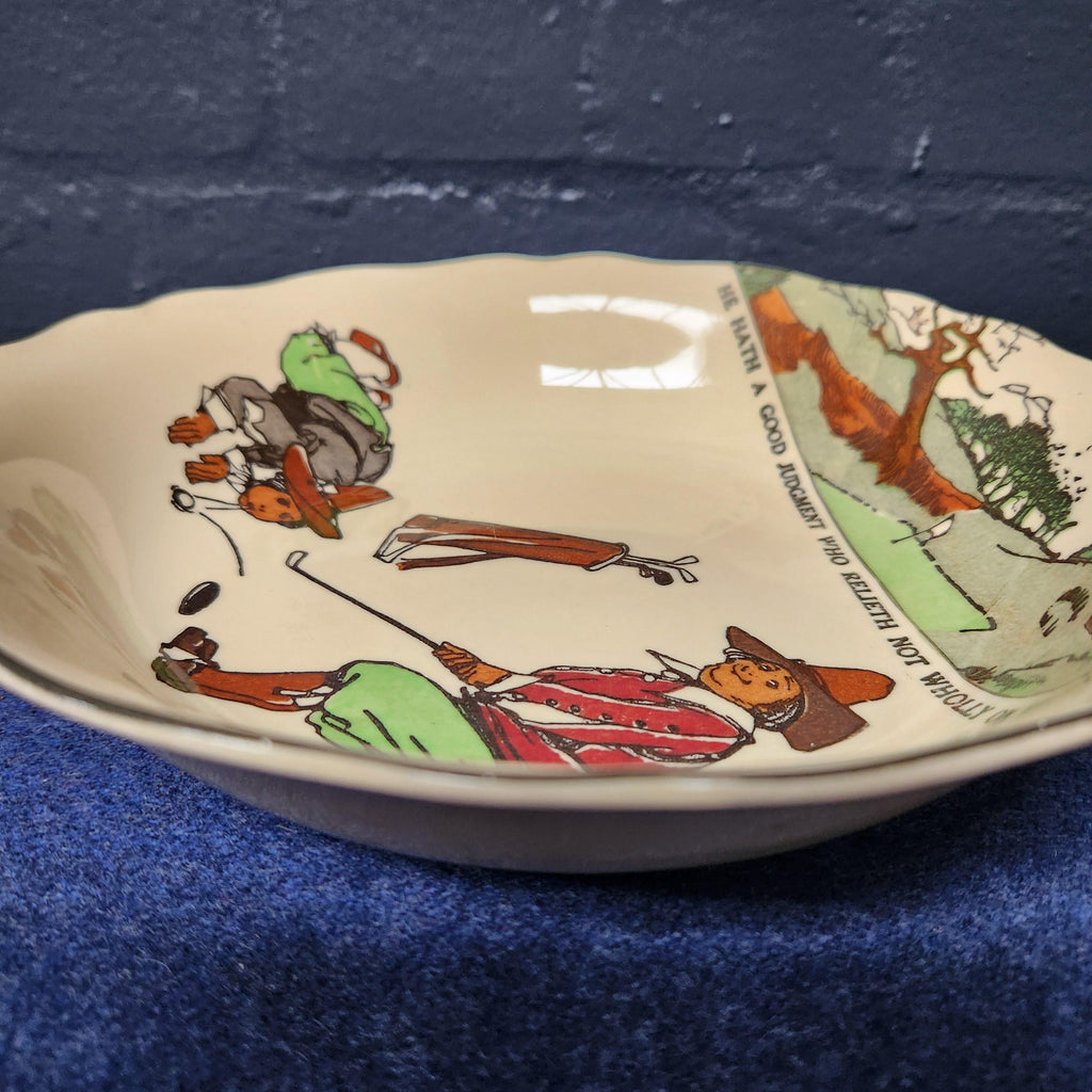 Royal Doulton Series Ware Bowl - Rules of Golf