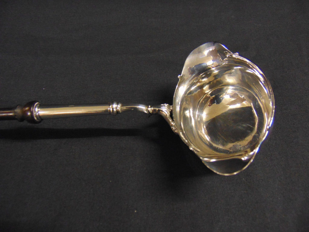 Georgian Silver Hallmarked Double Spouted Toddy Ladle