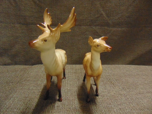 Beswick Stag and Doe
