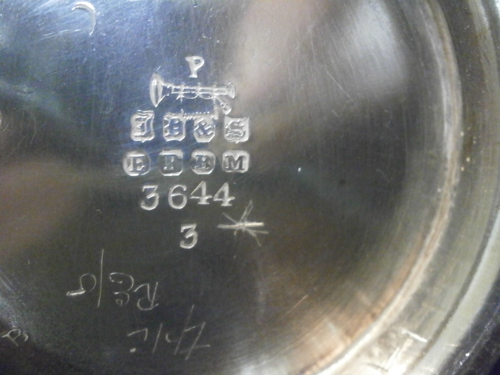 Silverplate Lidded Claret Jug By Dixon C1879-1935