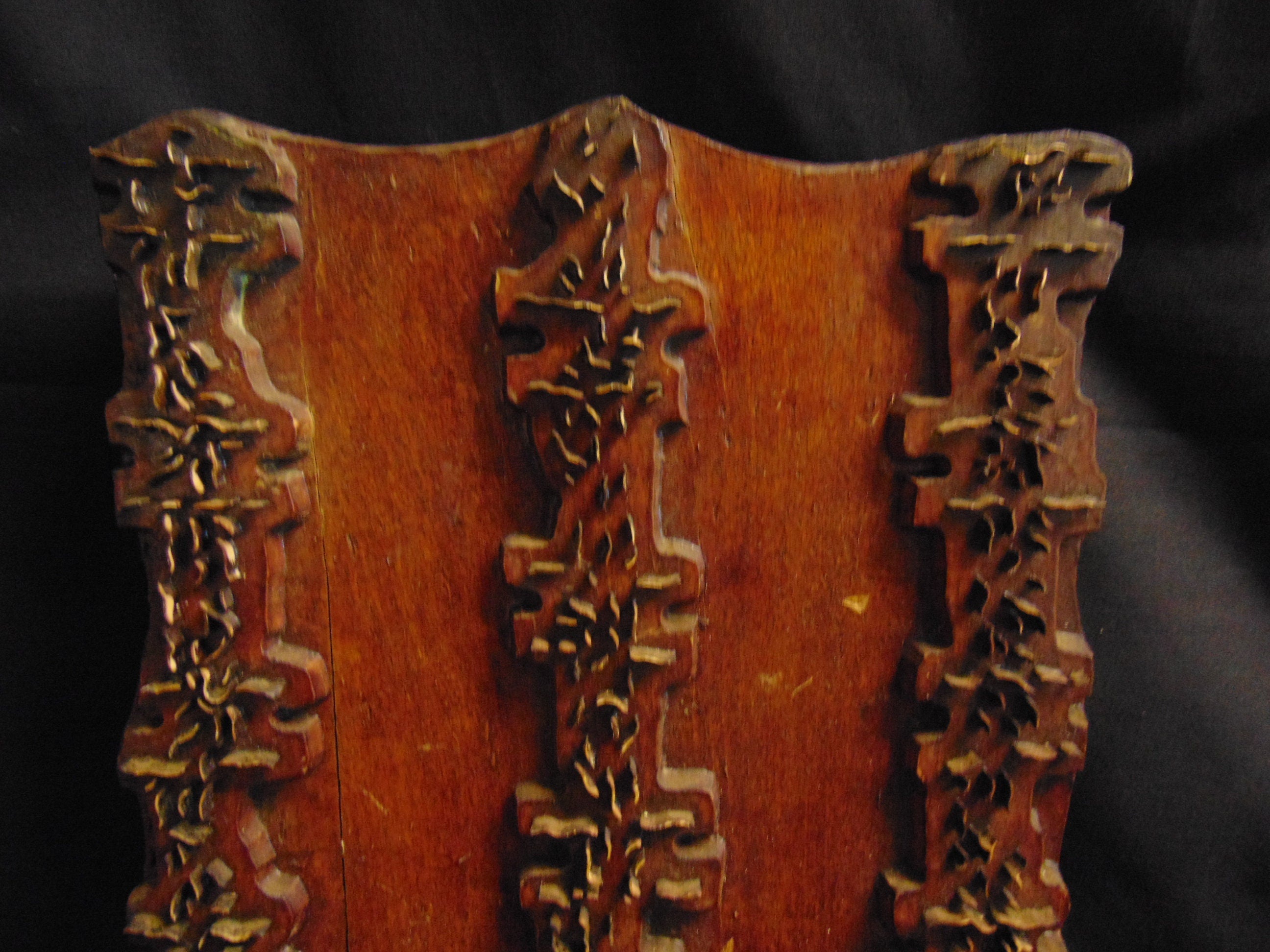 Vintage Wooden Printing Block