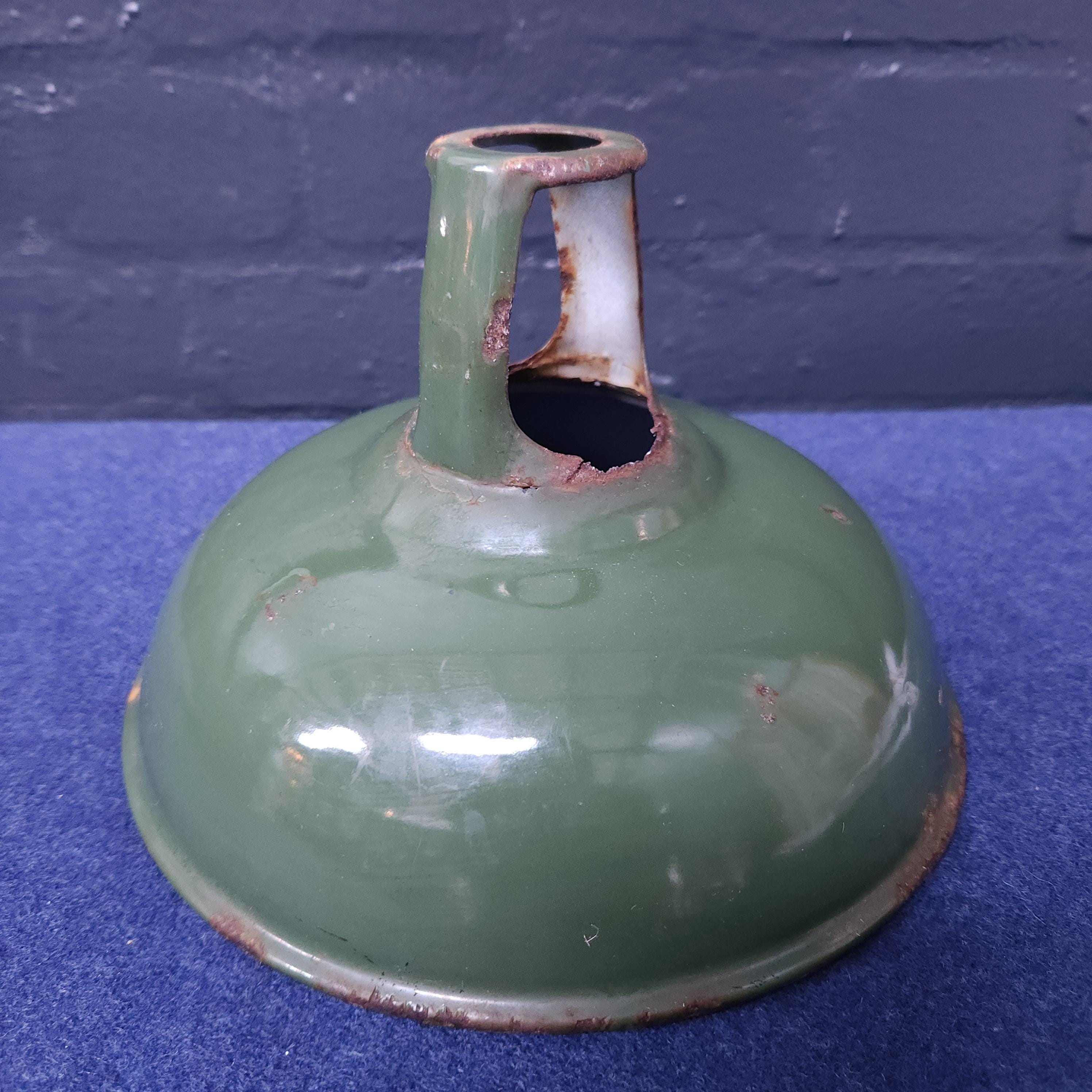 Green Enamel Industrial Ceiling Light Shades