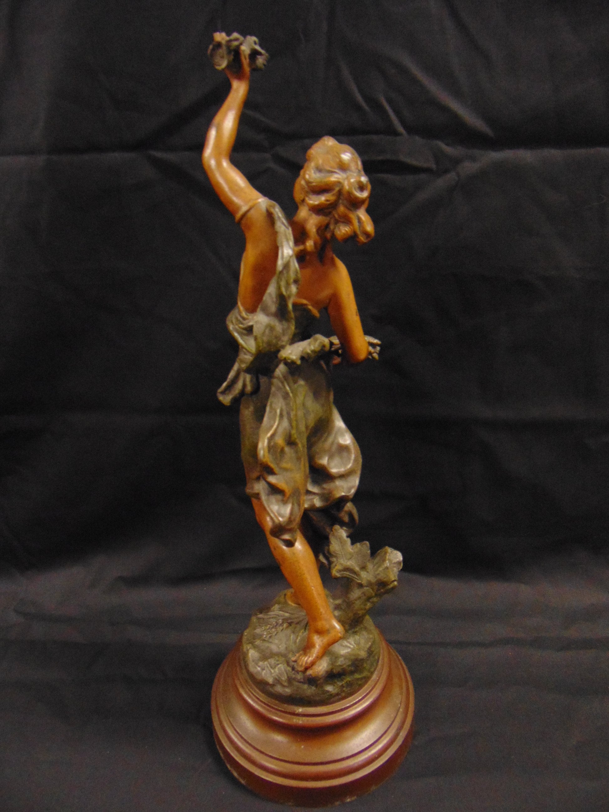 Cold Painted French Spelter Figure, Moisson by Ch Levy