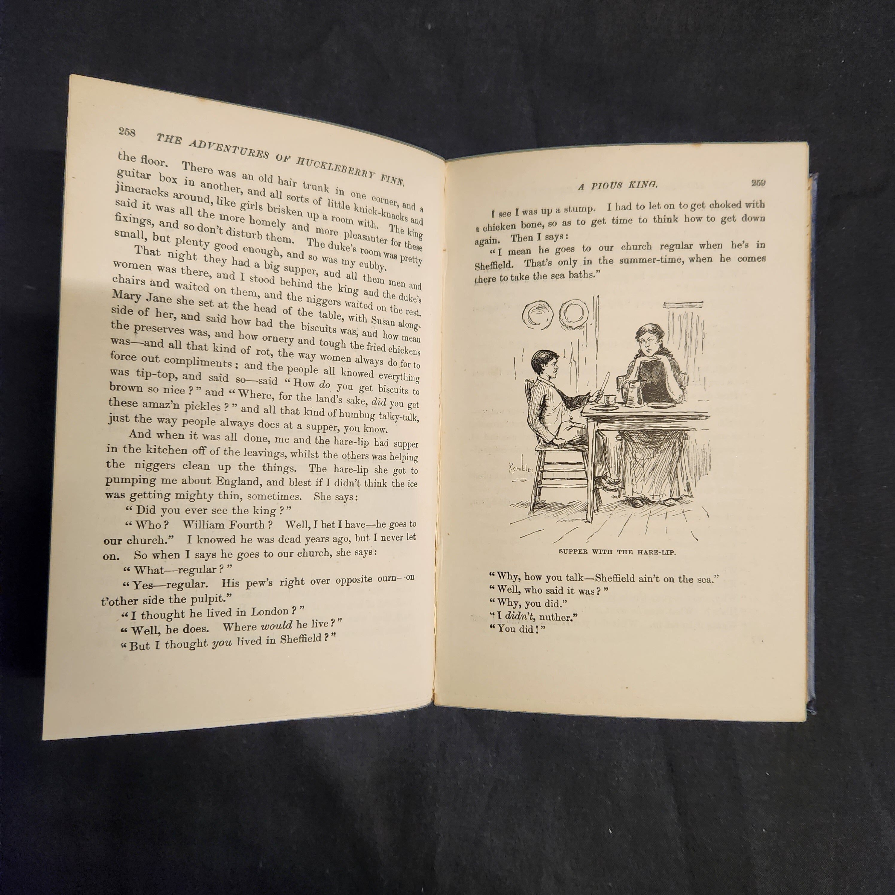 The Adventures of Huckelberry Finn, Mark Twain, 1908